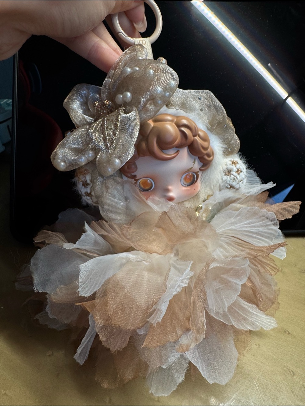 POP MART SKULLPANDA L’impressionnisme- Amber w/ Handmade Couture Dress&Hat